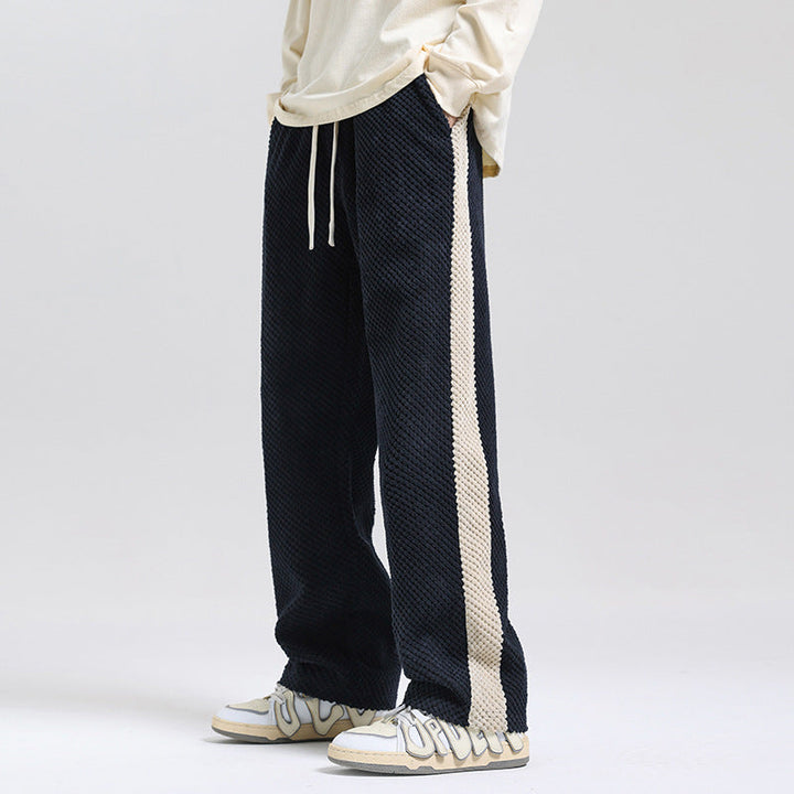 Drune | Herrenmode-Hose Aus Dicker Baumwolle