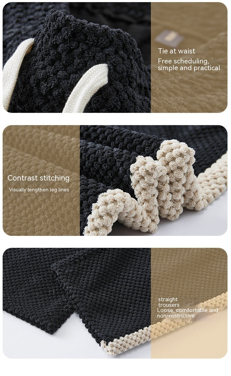 Drune | Herrenmode-Hose Aus Dicker Baumwolle