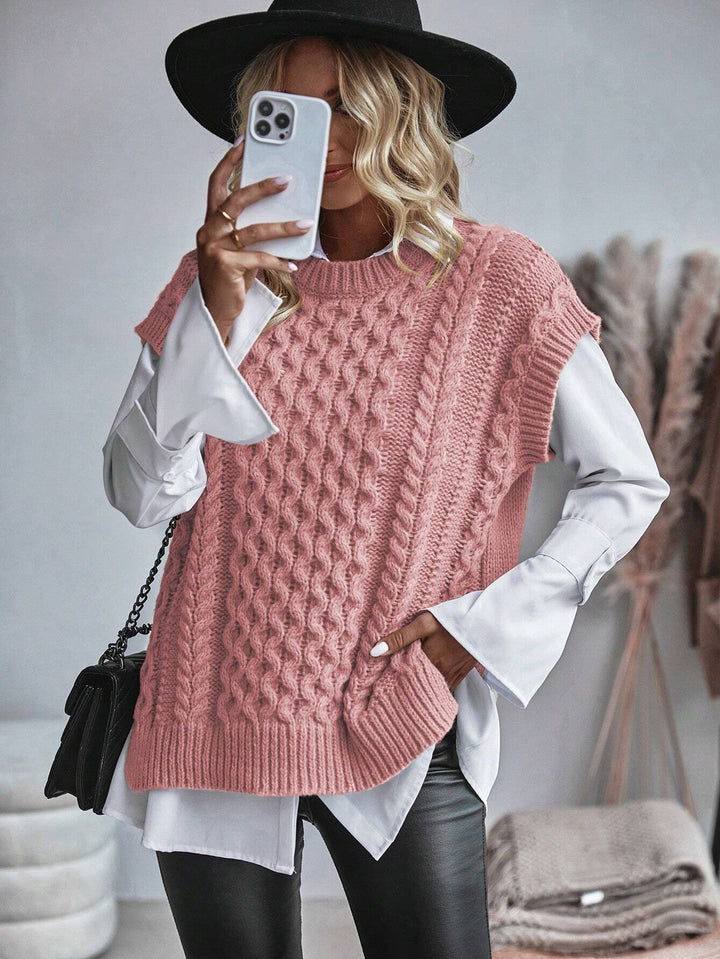 Drune | Bequemes Damen Strickgilet mit Lockerer Passform