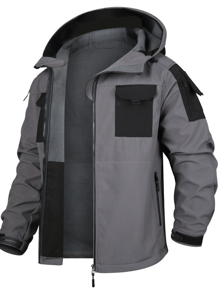 Drune | Taktische Herrenjacke mit Kapuze und wasserdichten Hosen - Ideal für Outdoor-Aktivitäten