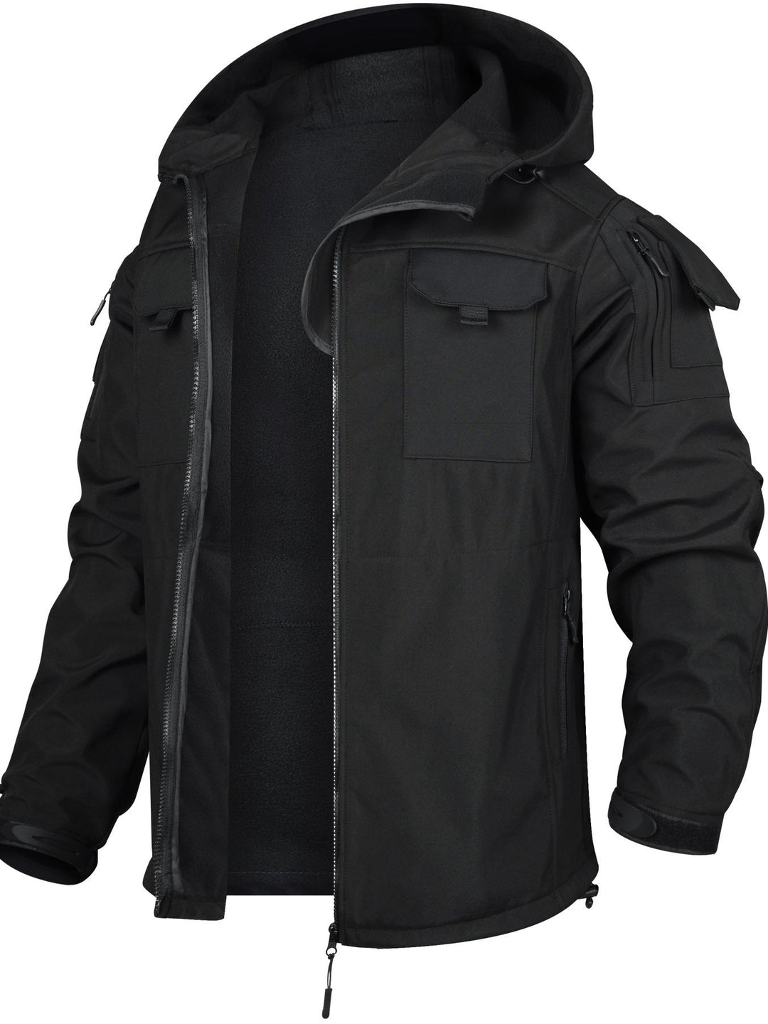 Drune | Taktische Herrenjacke mit Kapuze und wasserdichten Hosen - Ideal für Outdoor-Aktivitäten