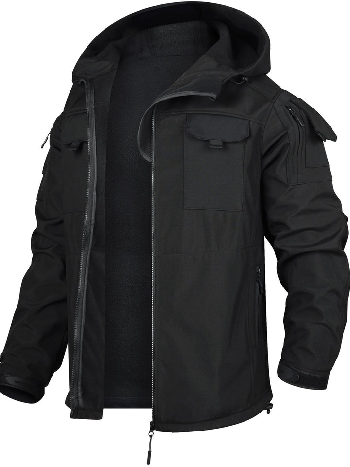 Drune | Taktische Herrenjacke mit Kapuze und wasserdichten Hosen - Ideal für Outdoor-Aktivitäten