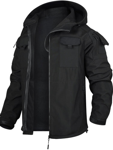 Drune | Taktische Herrenjacke mit Kapuze und wasserdichten Hosen - Ideal für Outdoor-Aktivitäten
