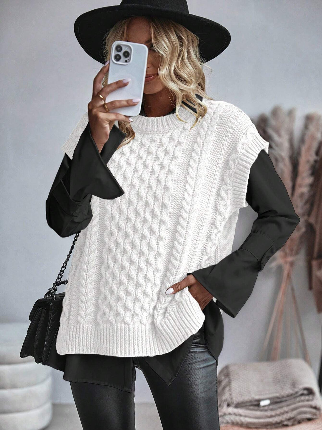 Drune | Bequemes Damen Strickgilet mit Lockerer Passform