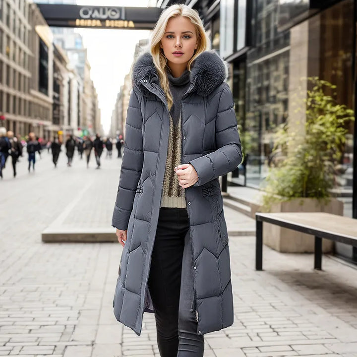 Drune | Lange schlanke Winterjacke