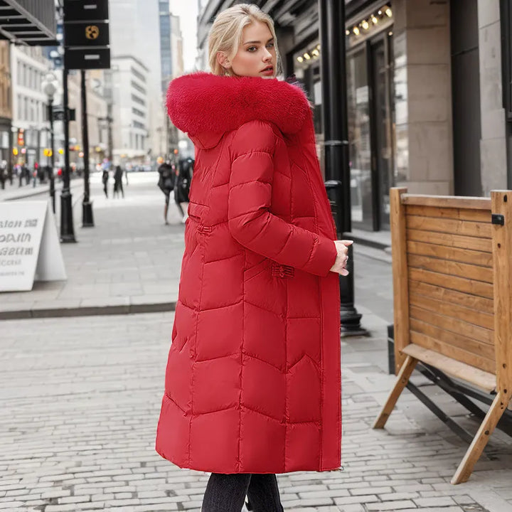 Drune | Lange schlanke Winterjacke