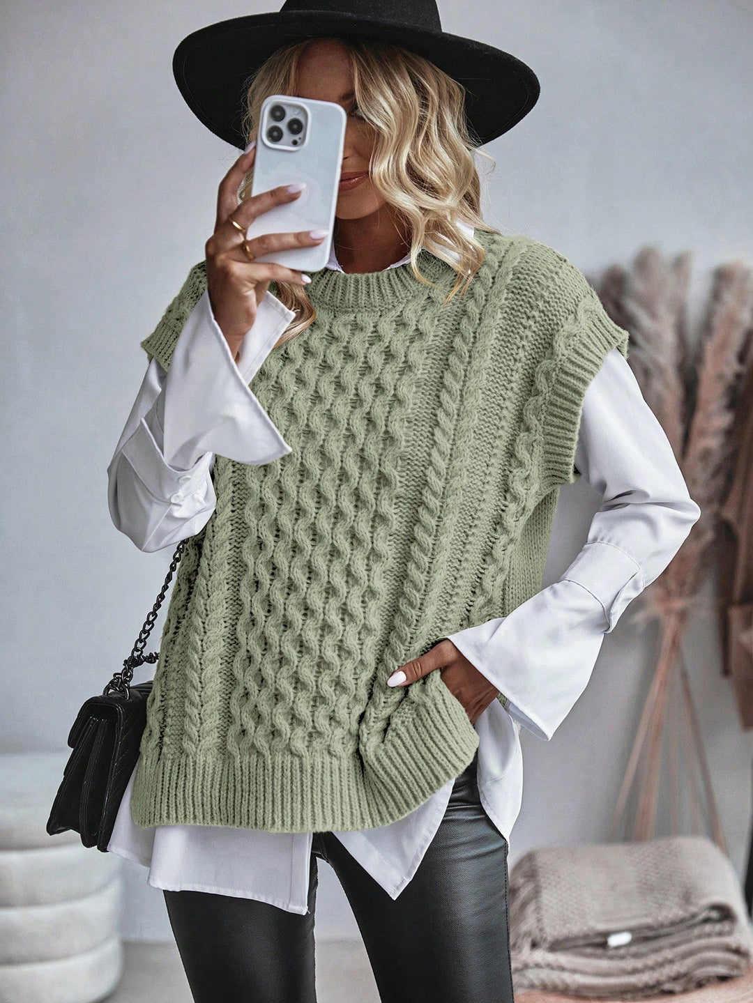 Drune | Bequemes Damen Strickgilet mit Lockerer Passform
