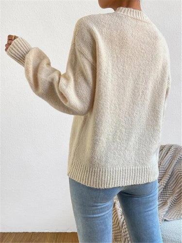 Drune | Schicke Herbstpullover mit langen Ärmeln für Frauen