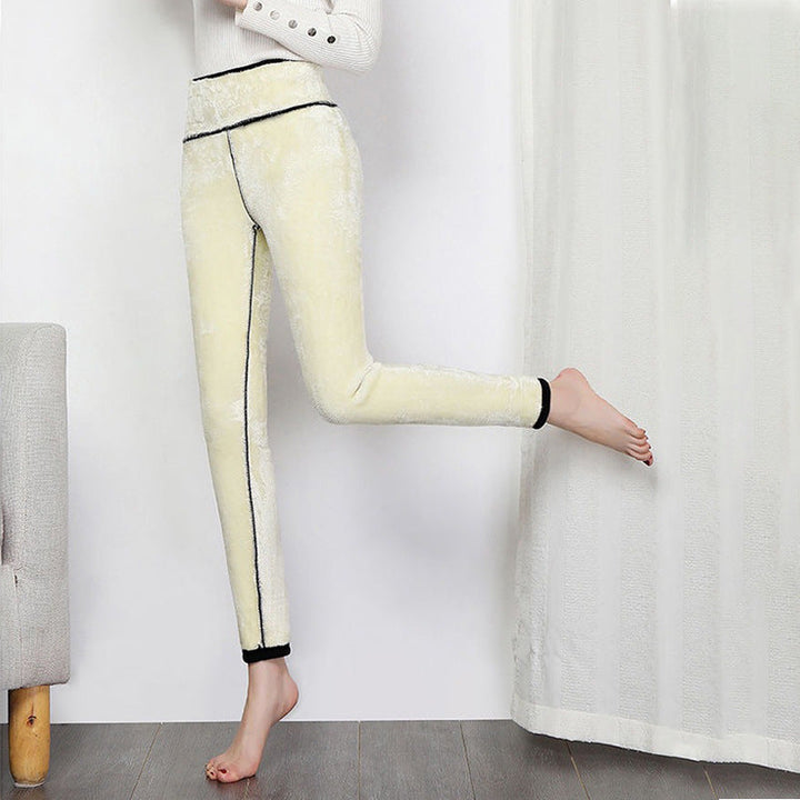 Drune | Leggings - hohe Taille Stretchleggings mit beidseitigem Design