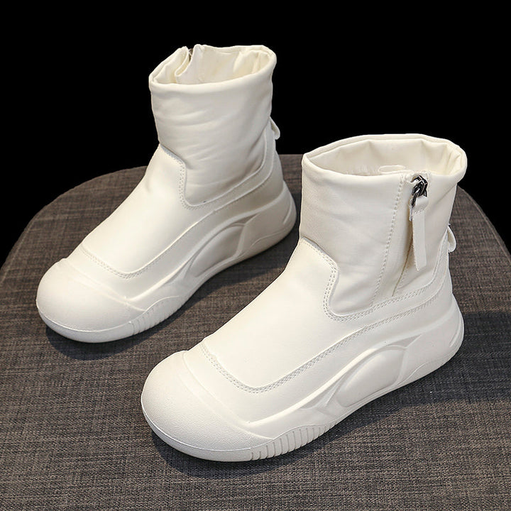 Drune | Damen Orthopädische High Heel Stiefel mit Reißverschluss