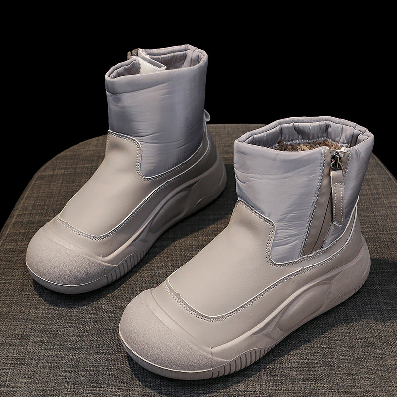 Drune | Damen Orthopädische High Heel Stiefel mit Reißverschluss