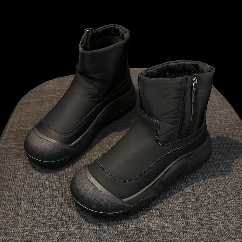 Drune | Damen Orthopädische High Heel Stiefel mit Reißverschluss