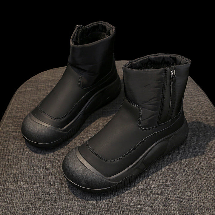 Drune | Damen Orthopädische High Heel Stiefel mit Reißverschluss