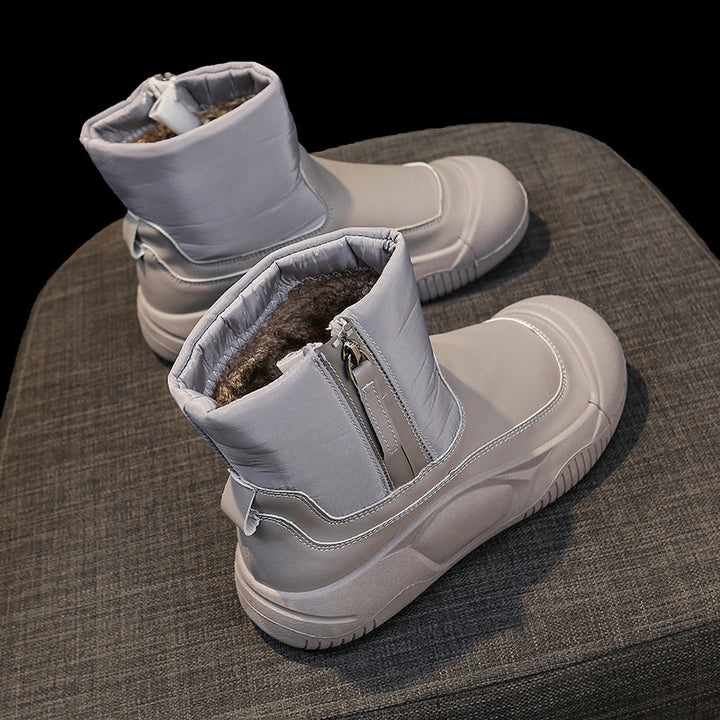 Drune | Damen Orthopädische High Heel Stiefel mit Reißverschluss