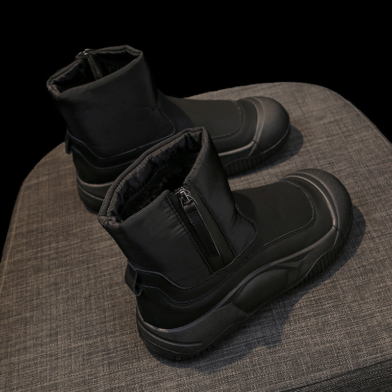 Drune | Damen Orthopädische High Heel Stiefel mit Reißverschluss