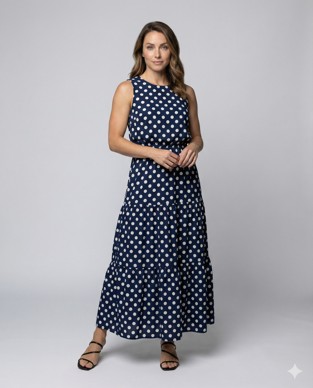 Drune | Elegantes Sommerkleid mit Pünktchen