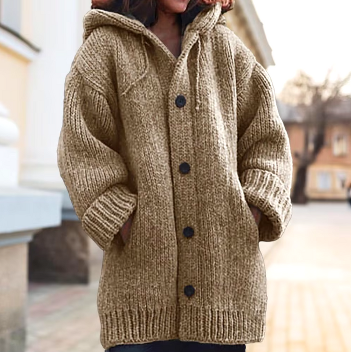 Drune | Chic Weiche Strickjacke