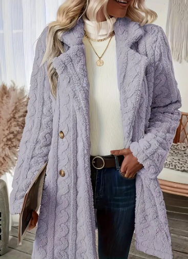 Drune | Winter-Fleece-Mantel für Frauen