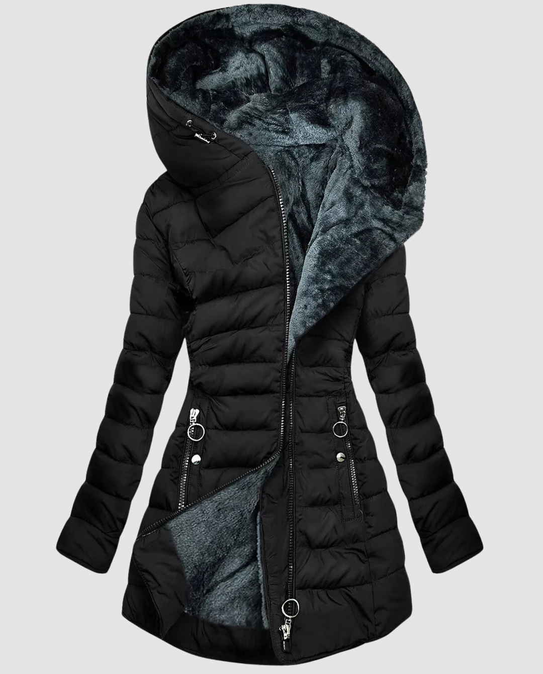 Lange Winterjacke Damen | Drune