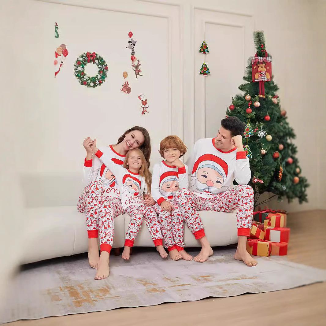 Weihnachts-Schlafanzug-Set mit Aufdruck, Familien-Look