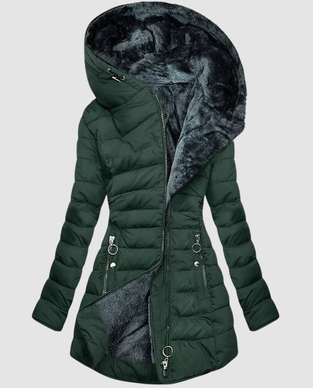 Lange Winterjacke Damen | Drune