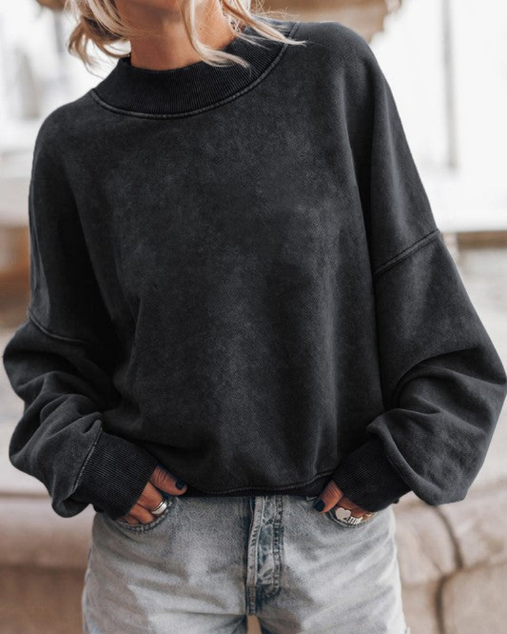 Drune | Stilvoller Gebleichter Pullover