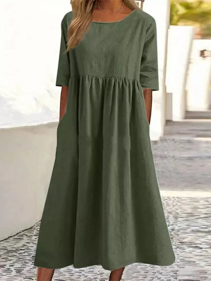 Drune | Elegantes, Bequemes Baumwollkleid
