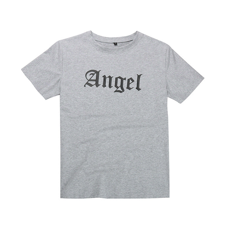 Damen T-Shirt mit kreativem Schriftzug und lässigem Schnitt Drune