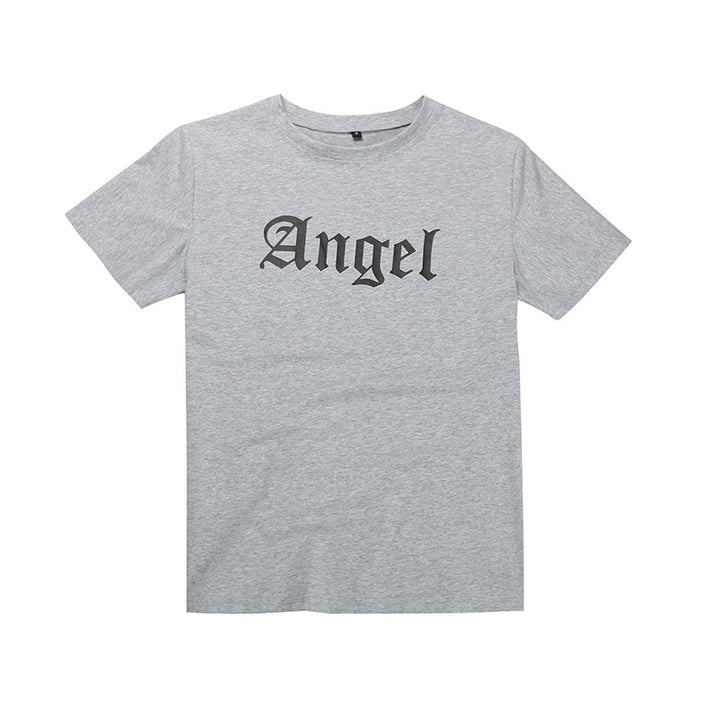 Damen T-Shirt mit kreativem Schriftzug und lässigem Schnitt Drune