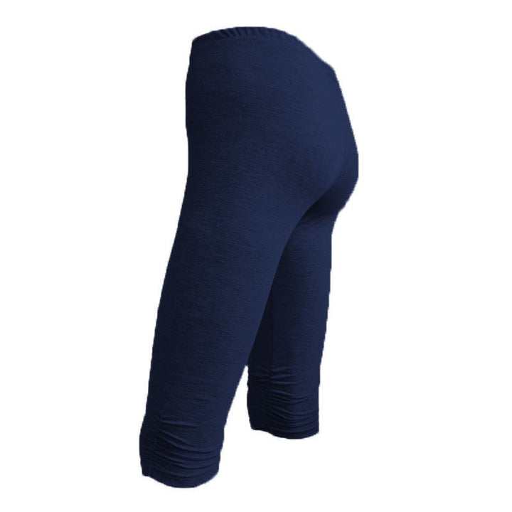 Damen Leichte Sport Capri Leggings Drune