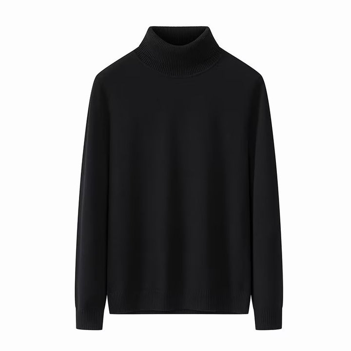 Herren-Rollkragenpullover, modisch, vielseitig kombinierbar