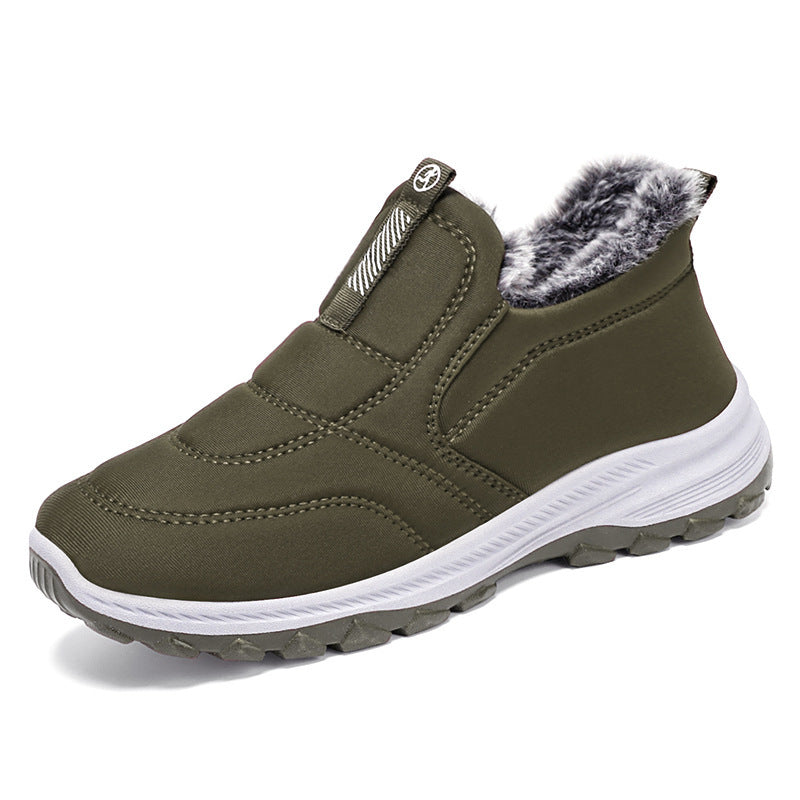 Gefütterte Herren-Winterstiefel, warm und bequem