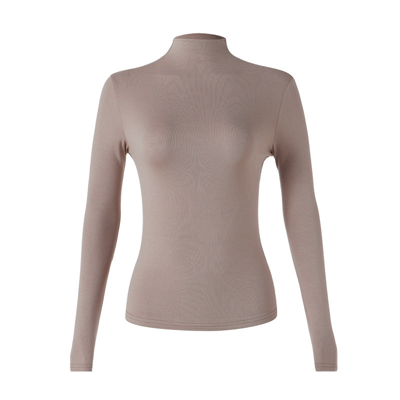 Dünner Rollkragen-Pullover, langärmelig, für Damen