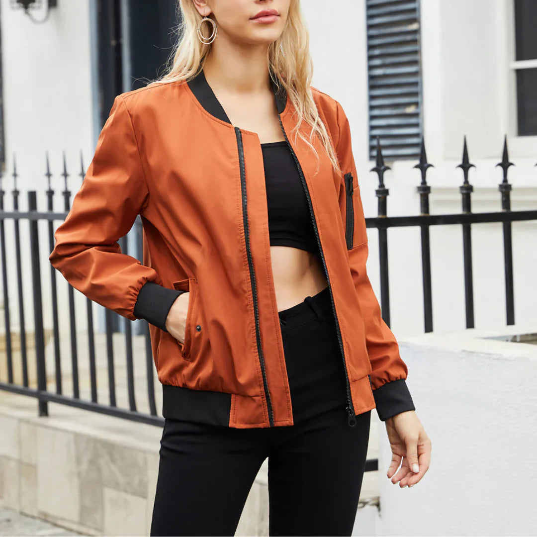 Drune | jacket | lässige bomberjacke für frauen