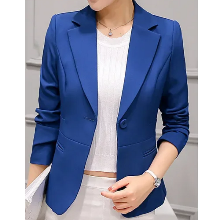 Drune | Blazer Taillierte Passform Strukturierte Silhouette Ein Knopf Verschluss