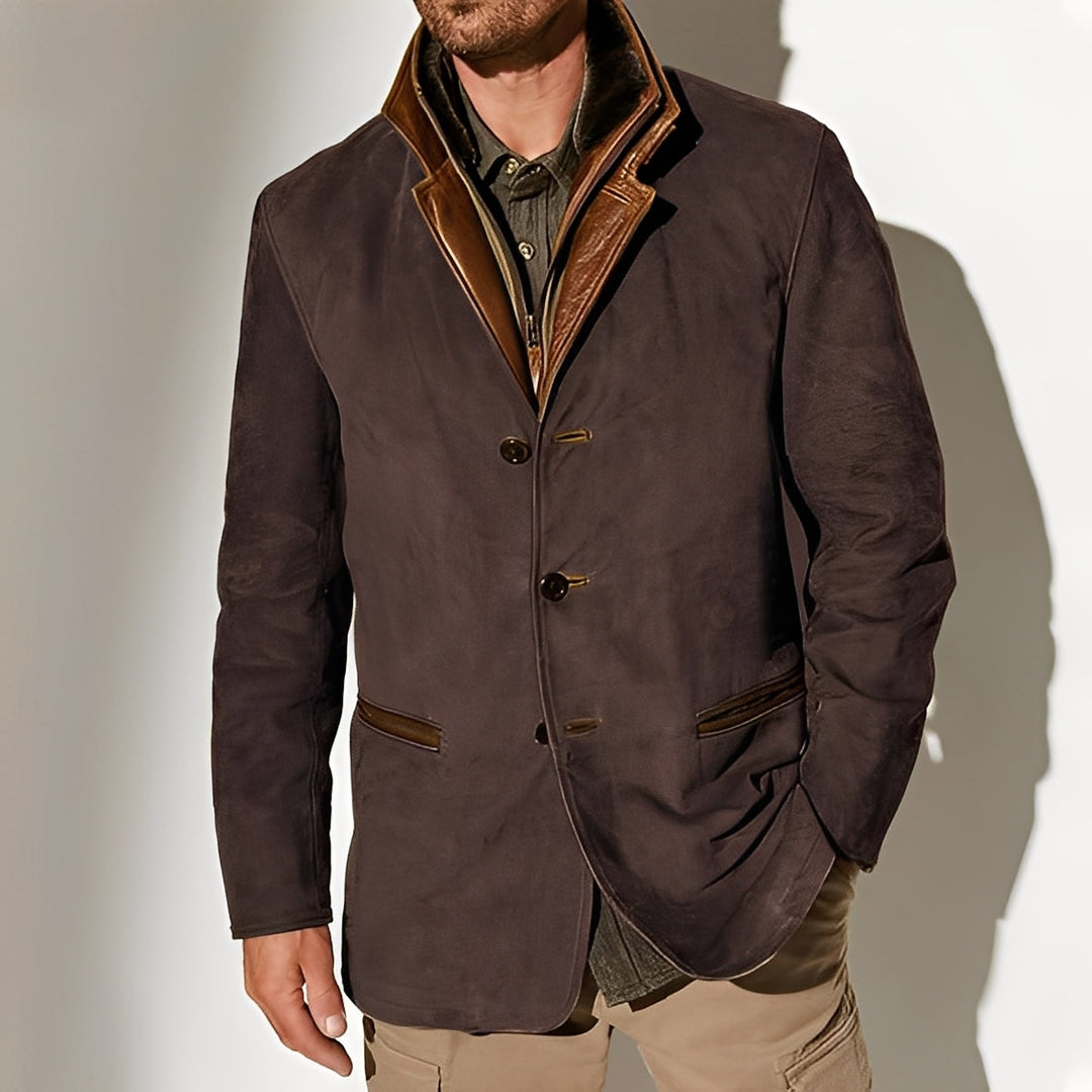 Drune | Klassische Jacke mit Taschen für Herren