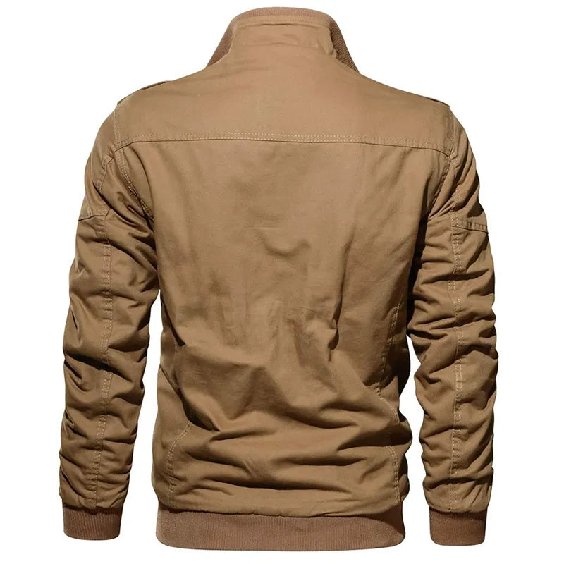 Drune |  Trendige Bomberjacke mit Weichem Innenfutter für Herren - Perfekt für Alltag