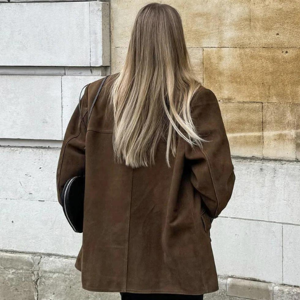Drune | Luxus Wildleder Damenjacke