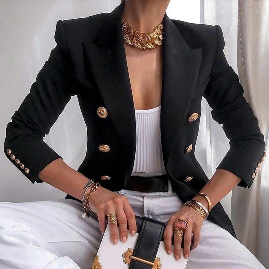 Drune | Bequeme Luxuriöse Blazer mit Knöpfen