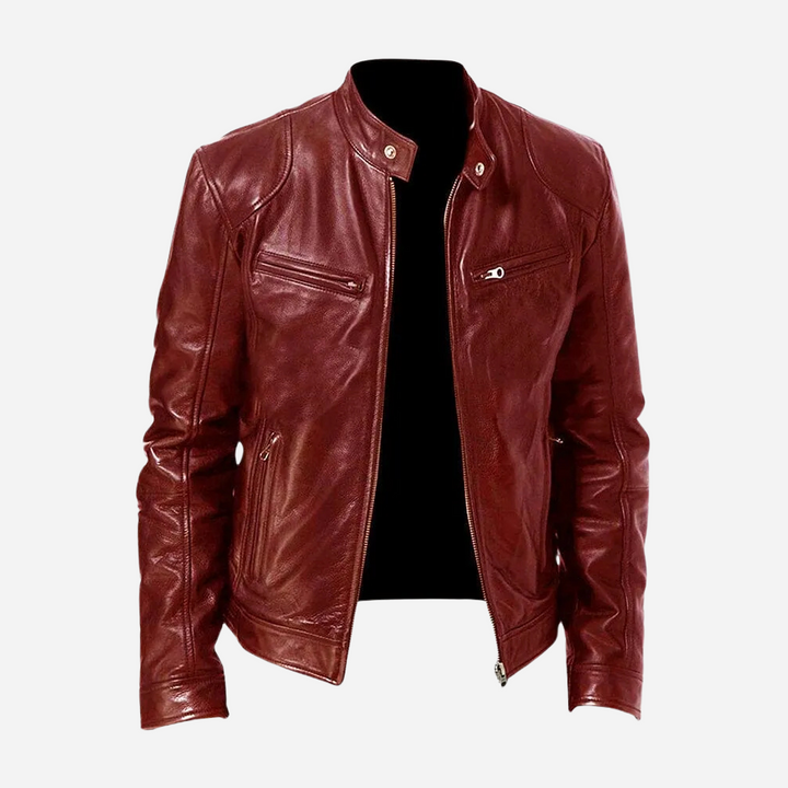 Drune | Stylische Moto-Lederjacke