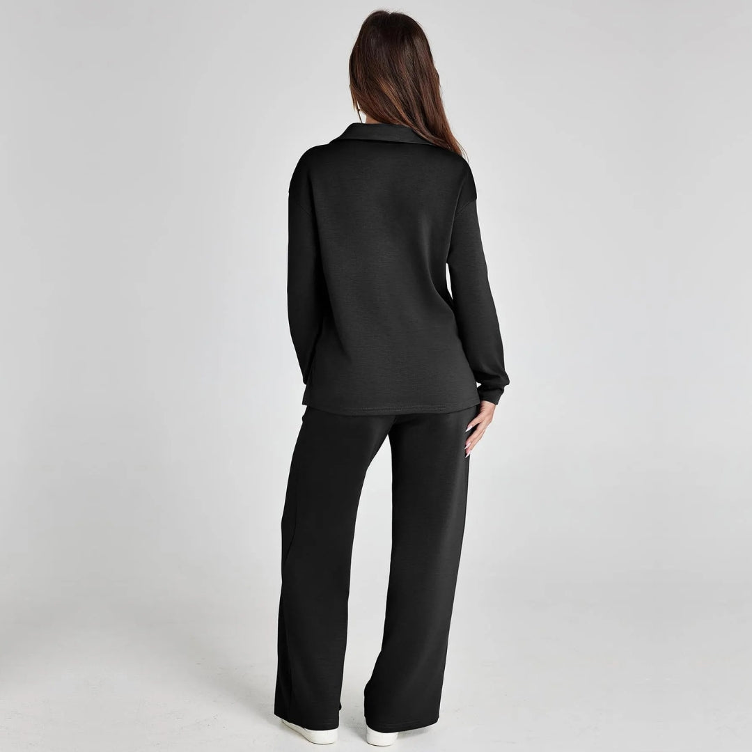 Drune | Damen Loungewear Satz mit Weiten Hosen