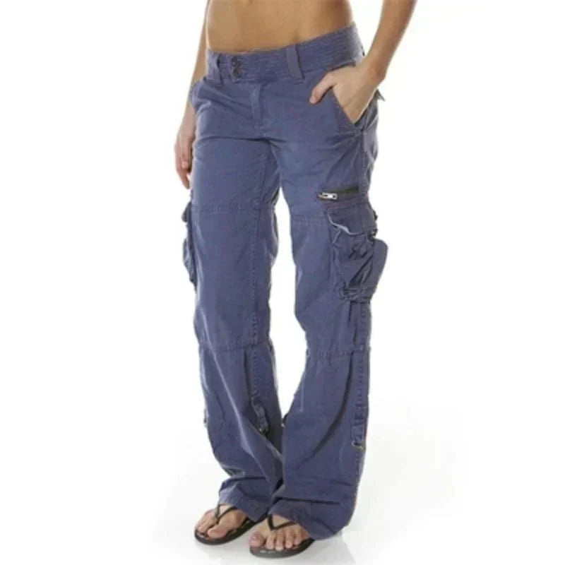Drune | Elegante Damen Cargo-Hose