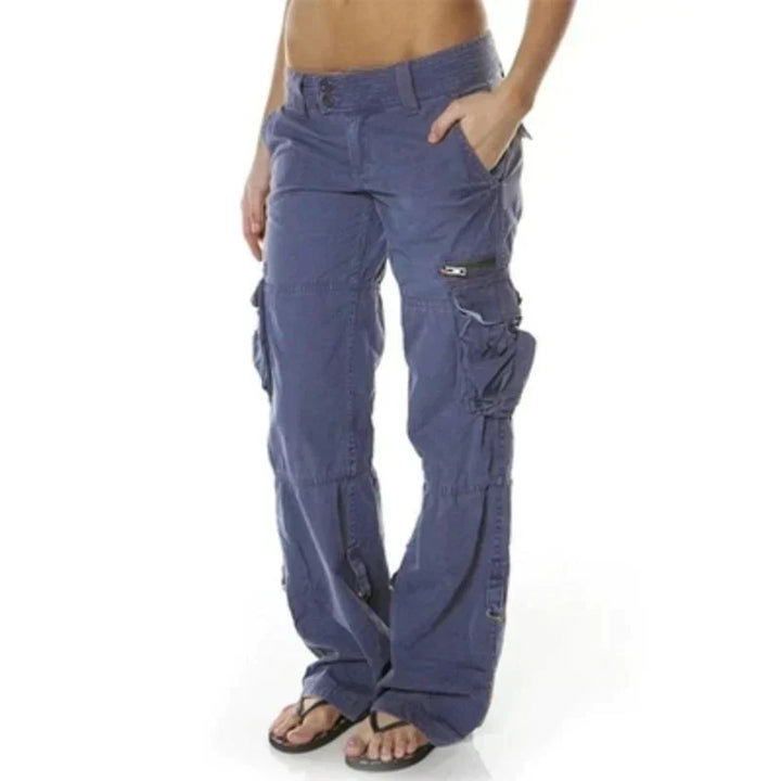 Drune | Elegante Damen Cargo-Hose