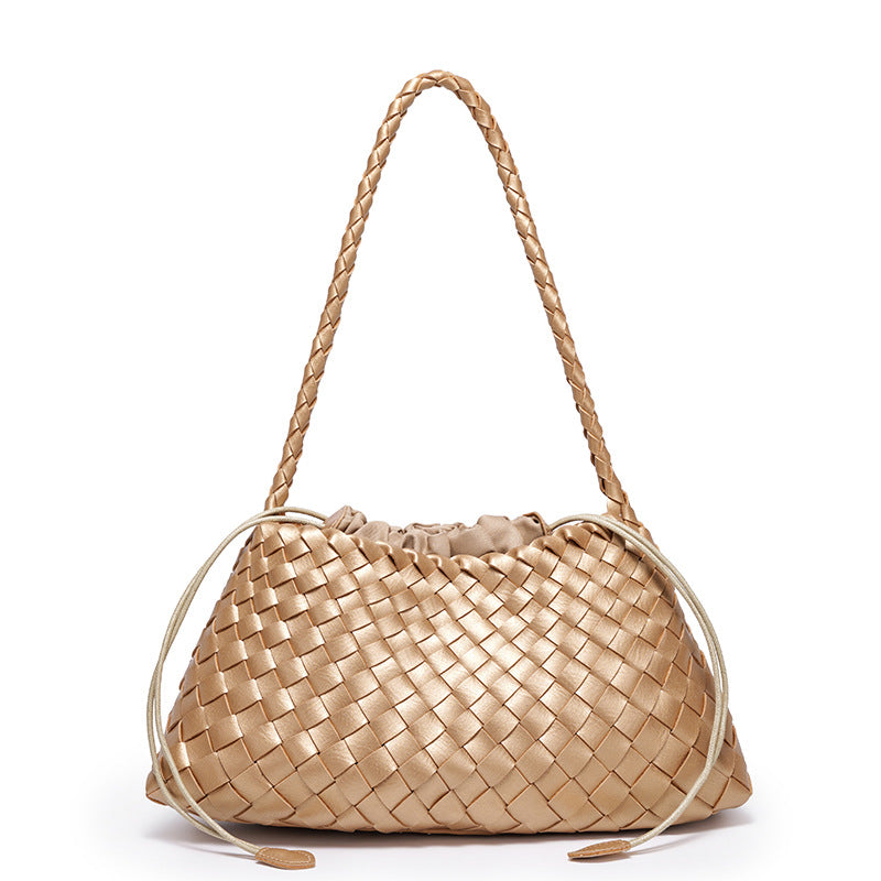 Drune | Schultertasche Mit Geflochtenem Design