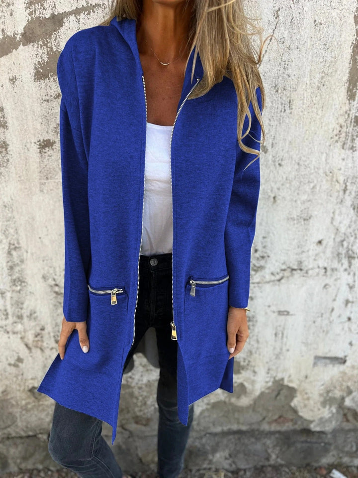 Drune | Warme Jacke Rot