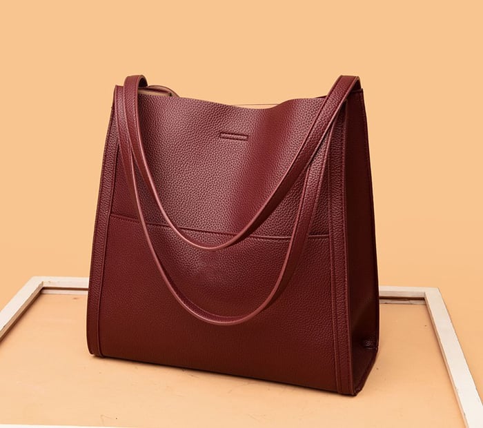 Drune | Schultertasche Elegantes Und Strukturiertes Design Geräumige Und Vielseitige Umhängetasche