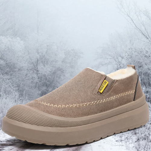 Gefütterte Herren-Winterstiefel, rutschfest