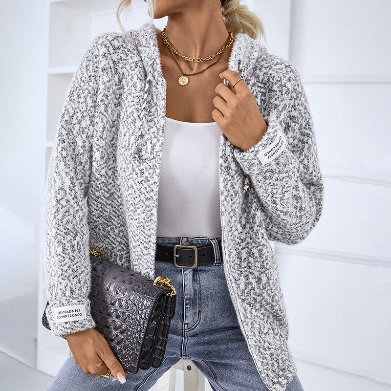 Drune | Strickpullover mit Kapuze