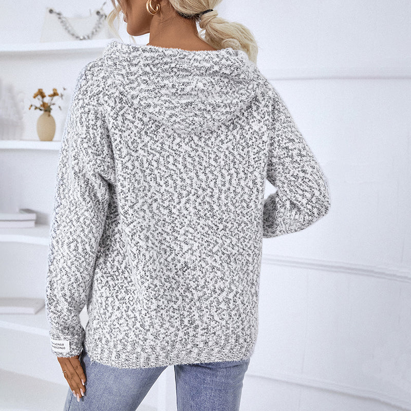 Drune | Strickpullover mit Kapuze