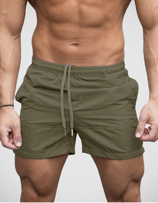 Herren Badeshorts mit elastischem Bund und Kordelzug Drune